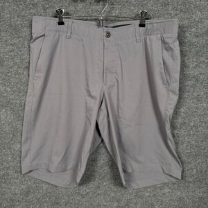 Under Armour Mens Sz 38 Heat Gear Chino Golf Shorts Performance Vacation Walking